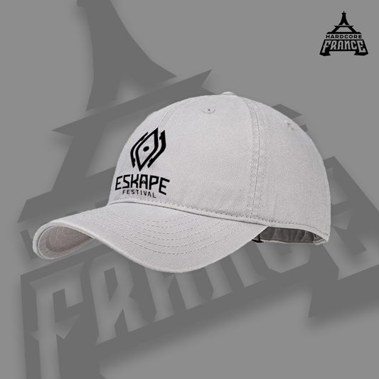 CASQUETTE LOGO + NOM ESKAPE BEIGE