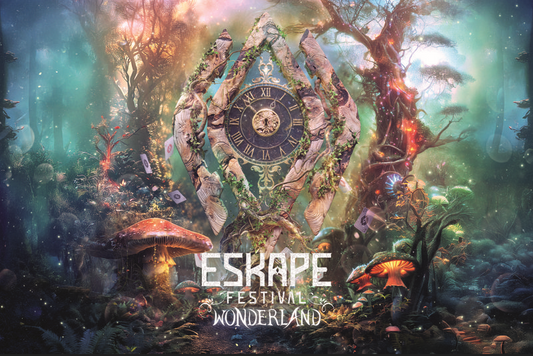 DRAPEAU ESKAPE "WONDERLAND"