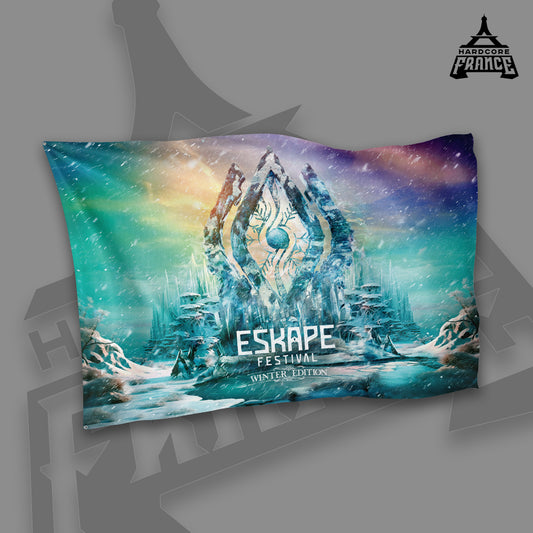 DRAPEAU ESKAPE "WINTER EDITION"